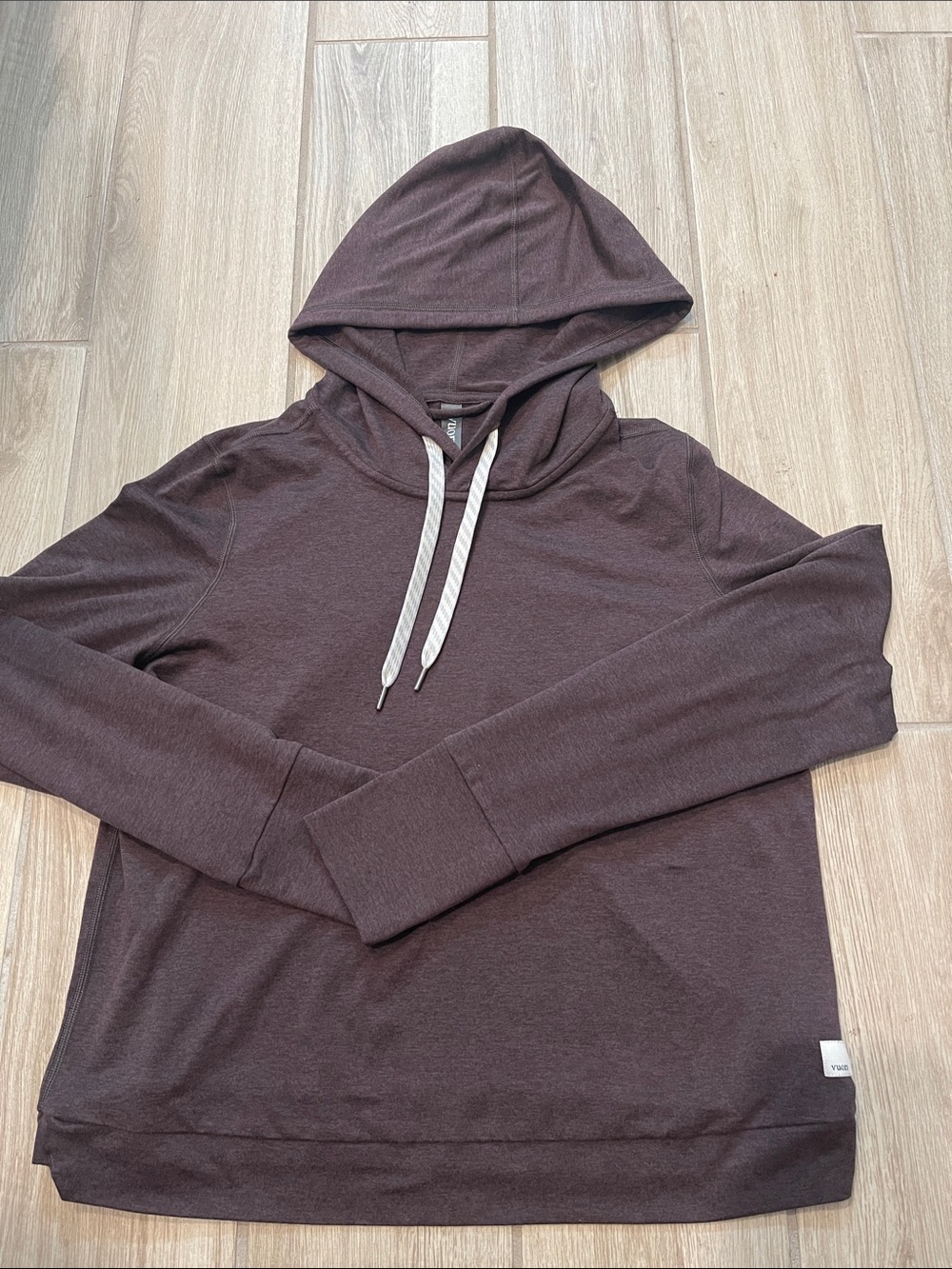 Vuori Halo Essential Hoodie Java Heather Sz S Vw226